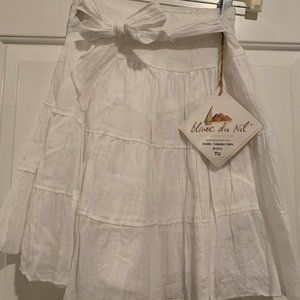 Blanc Du Nil White Skirt